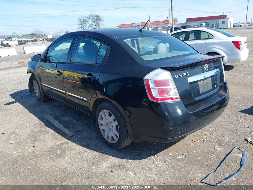 2011 NISSAN SENTRA VIN: 3N1AB6AP5BL684310