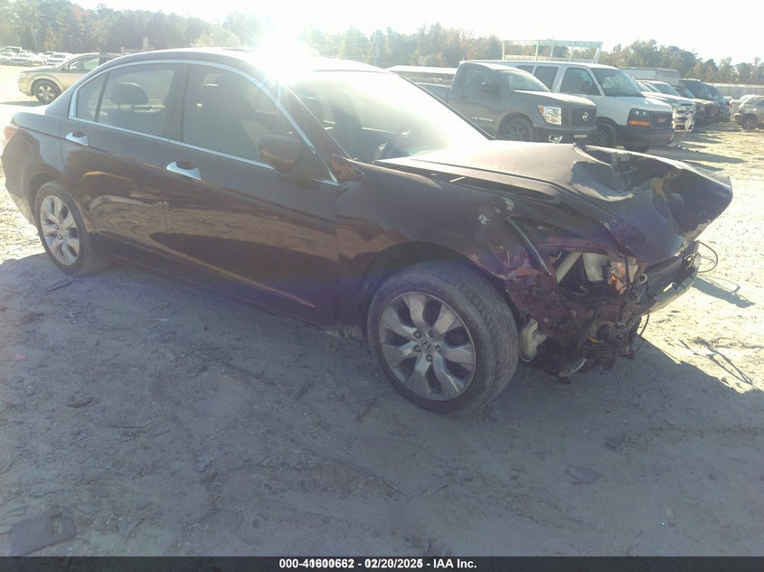 1HGCP36848A067666 2008 Honda Accord 3.5 Ex-L auction photo 1
