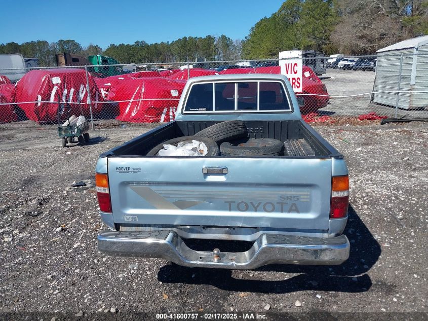 1989 Toyota Pickup 1/2 Ton Ex Long Whlbs Sr5 VIN: JT4VN93G4K5004210 Lot: 41600757