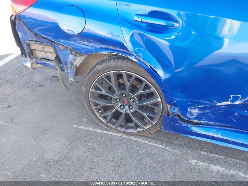 2015 SUBARU WRX VIN: JF1VA1A67F9823689