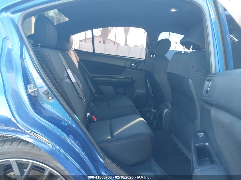 2015 SUBARU WRX VIN: JF1VA1A67F9823689