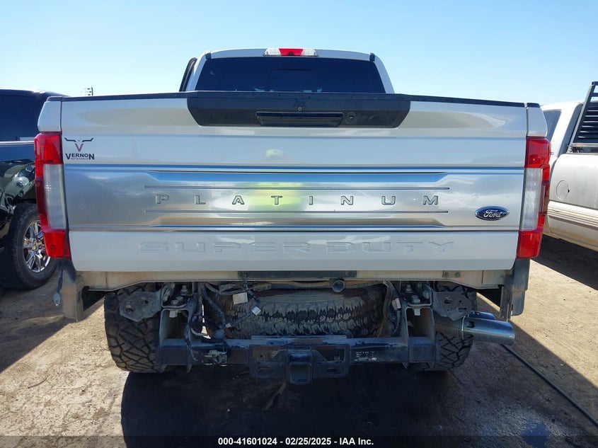 2019 FORD F-250 VIN: 1FT7W2BT8KEG16454