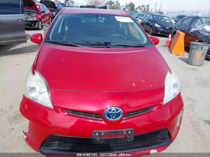 2013 TOYOTA PRIUS VIN: JTDKN3DU7D0351261