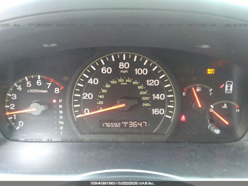 2003 Honda Accord 2.4 Ex VIN: JHMCM56643C036334 Lot: 41601541