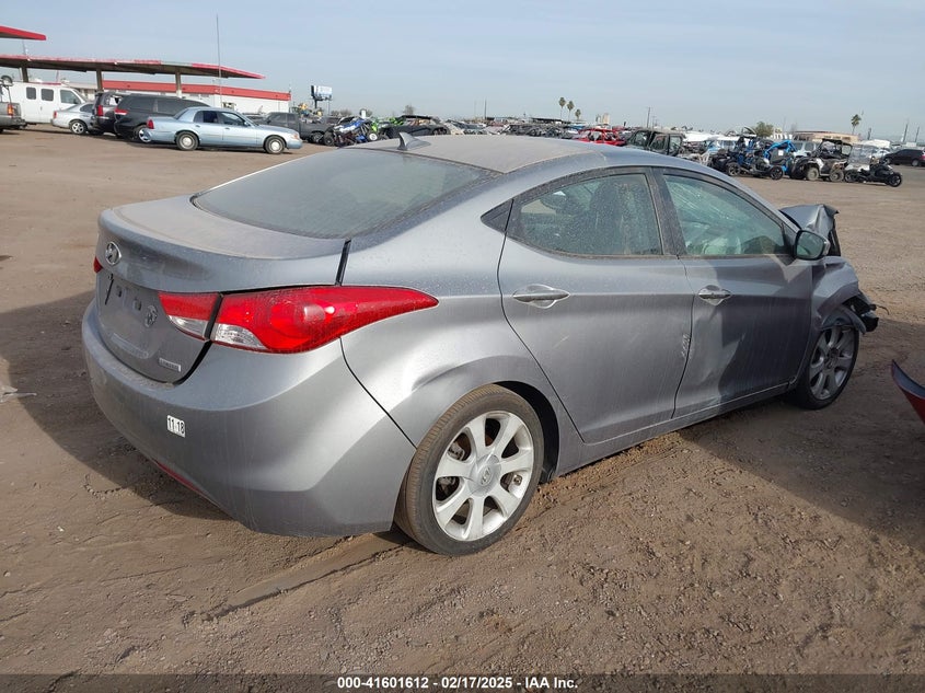 2012 HYUNDAI ELANTRA VIN: KMHDH4AE7CU319139