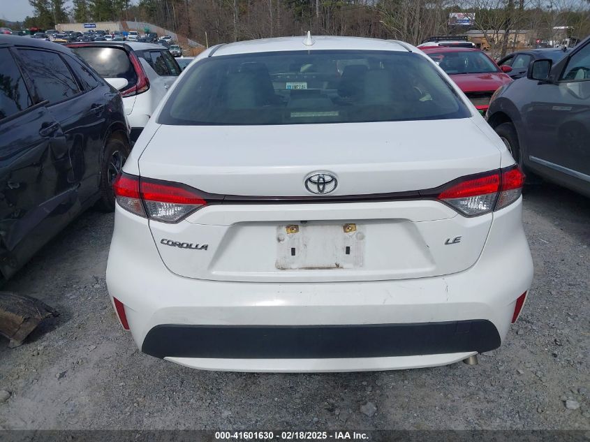2020 Toyota Corolla Le VIN: JTDEPRAE2LJ020541 Lot: 41601630