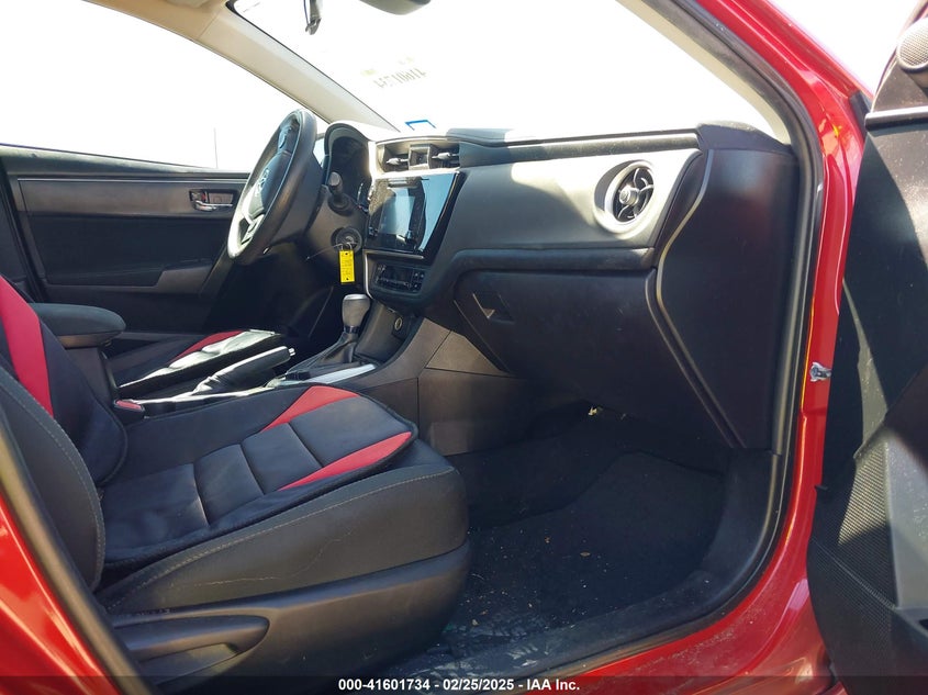 2019 TOYOTA COROLLA VIN: 5YFBURHE0KP858708