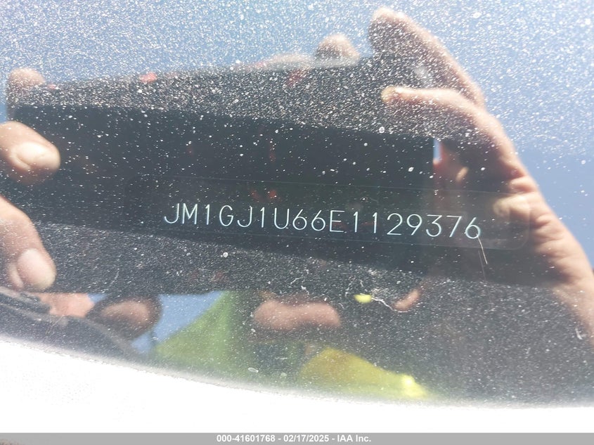 2014 MAZDA MAZDA6 VIN: JM1GJ1U66E1129376