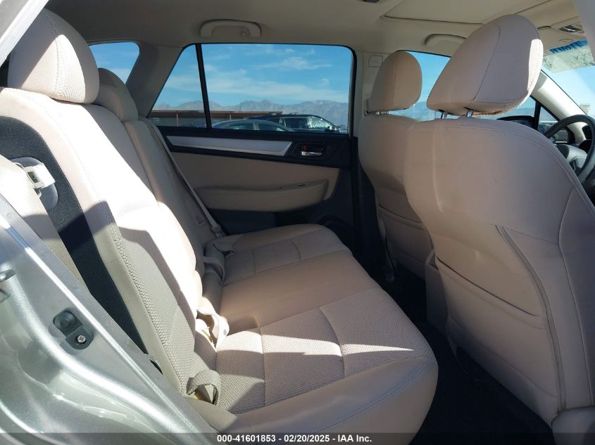 2016 Subaru Outback 2.5I Premium VIN: 4S4BSADC6G3302720 Lot: 41601853