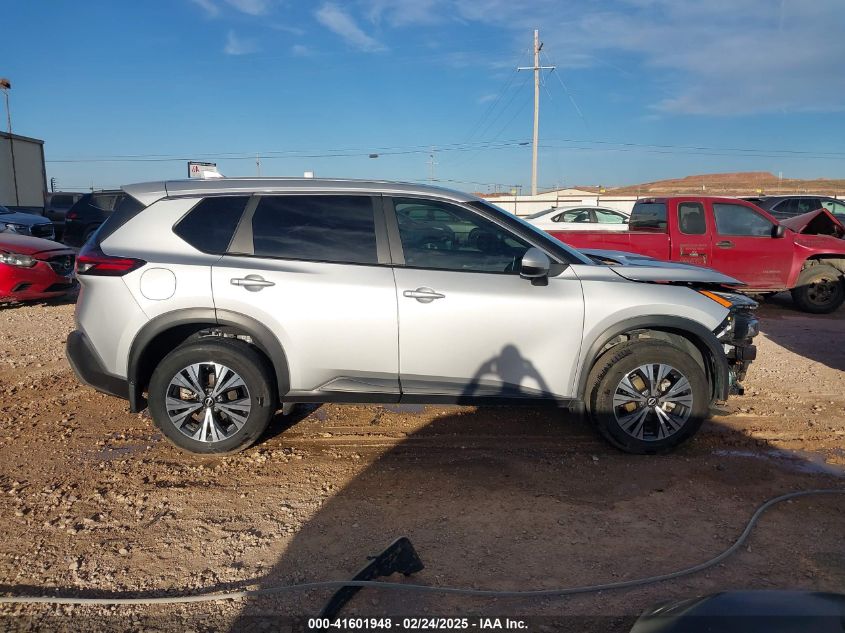 2022 Nissan Rogue Sv Fwd VIN: 5N1BT3BA7NC706052 Lot: 41601948