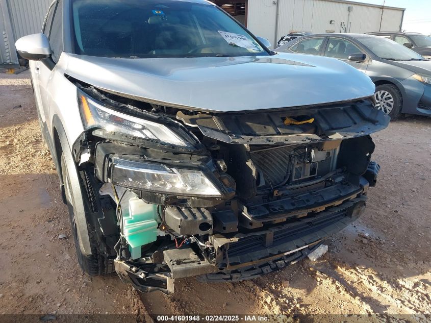 2022 Nissan Rogue Sv Fwd VIN: 5N1BT3BA7NC706052 Lot: 41601948