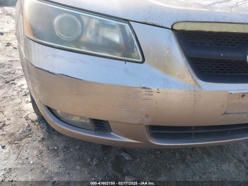 2008 Hyundai Sonata Limited/Se VIN: 5NPEU46C08H320078 Lot: 41602155