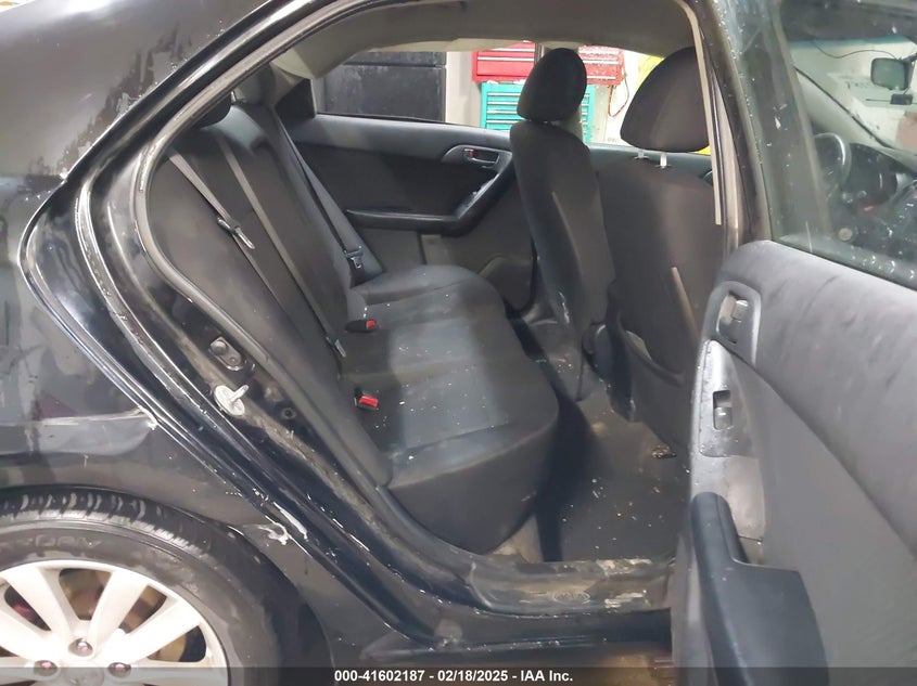 2012 KIA FORTE VIN: KNAFU4A22C5540752