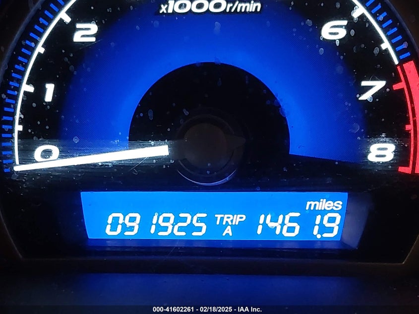 2011 HONDA CIVIC VIN: 2HGFA1F51BH507473