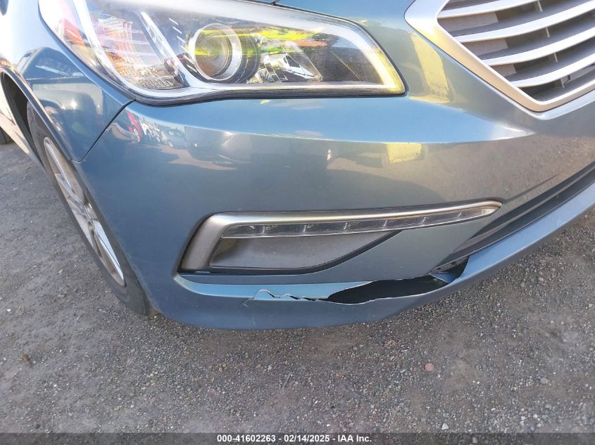 2015 Hyundai Sonata Se VIN: 5NPE24AF6FH162236 Lot: 41602263