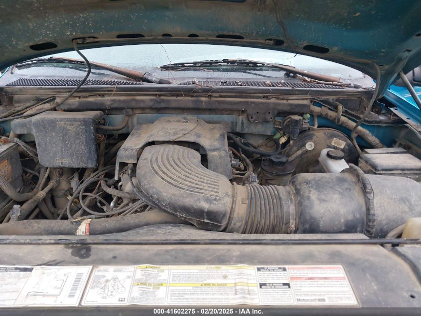 1997 Ford F150 VIN: 1FTDF186LVNA76092 Lot: 41602275