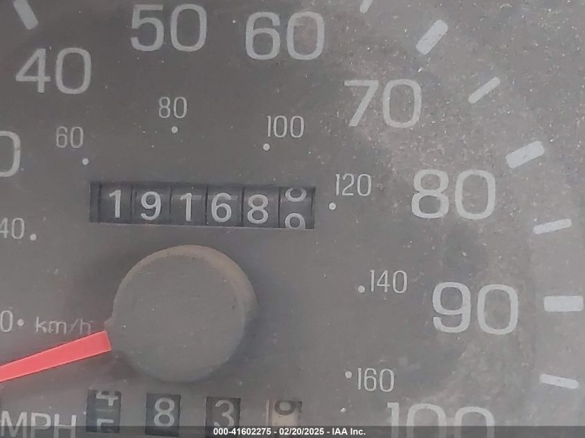 1997 Ford F150 VIN: 1FTDF186LVNA76092 Lot: 41602275