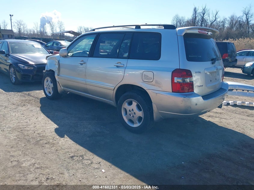 2006 TOYOTA HIGHLANDER VIN: JTEEP21A560147097