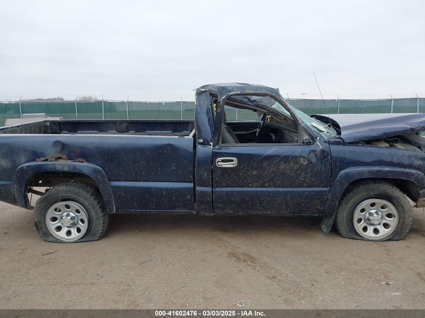 2006 CHEVROLET SILVERADO 1500 VIN: 3GCEK14VX6G186257