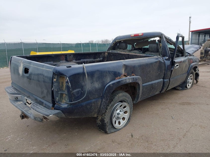 2006 CHEVROLET SILVERADO 1500 VIN: 3GCEK14VX6G186257