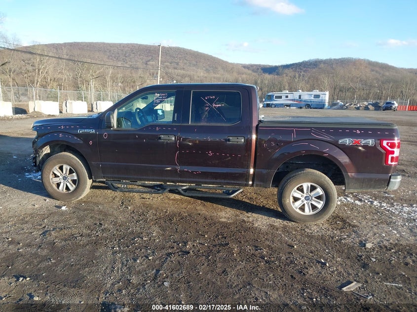 2018 FORD F-150 VIN: 1FTEW1EG1JKD37671