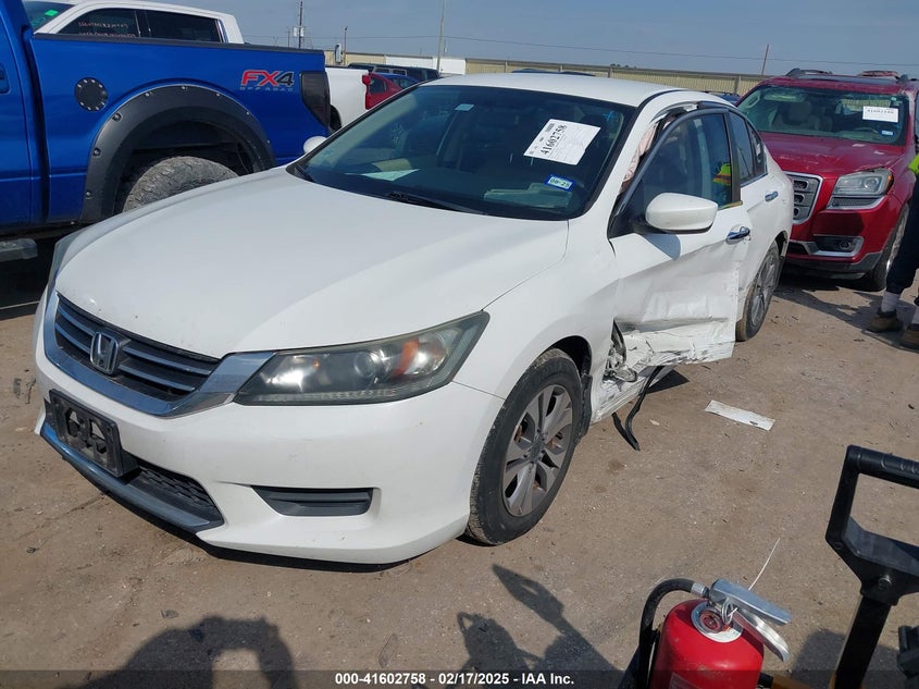 2014 HONDA ACCORD VIN: 1HGCR2F38EA182260