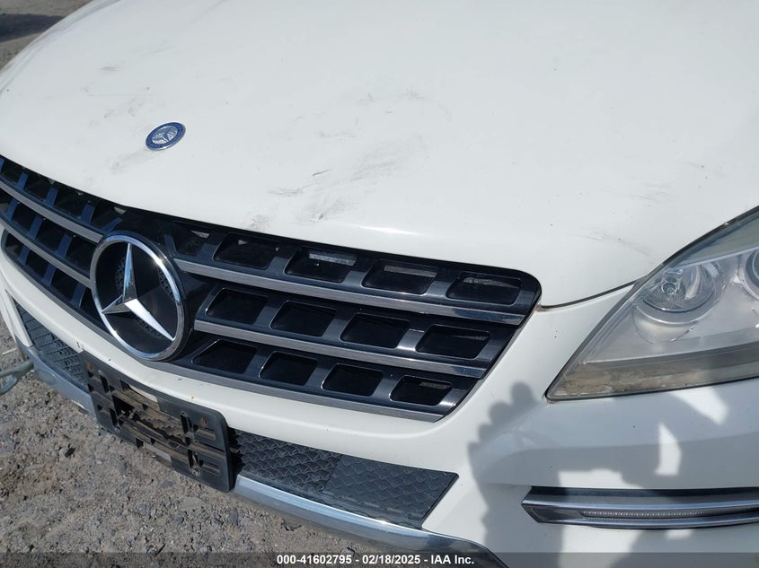 2012 Mercedes-Benz Ml 350 4Matic VIN: 4JGDA5HB6CA055919 Lot: 41602795