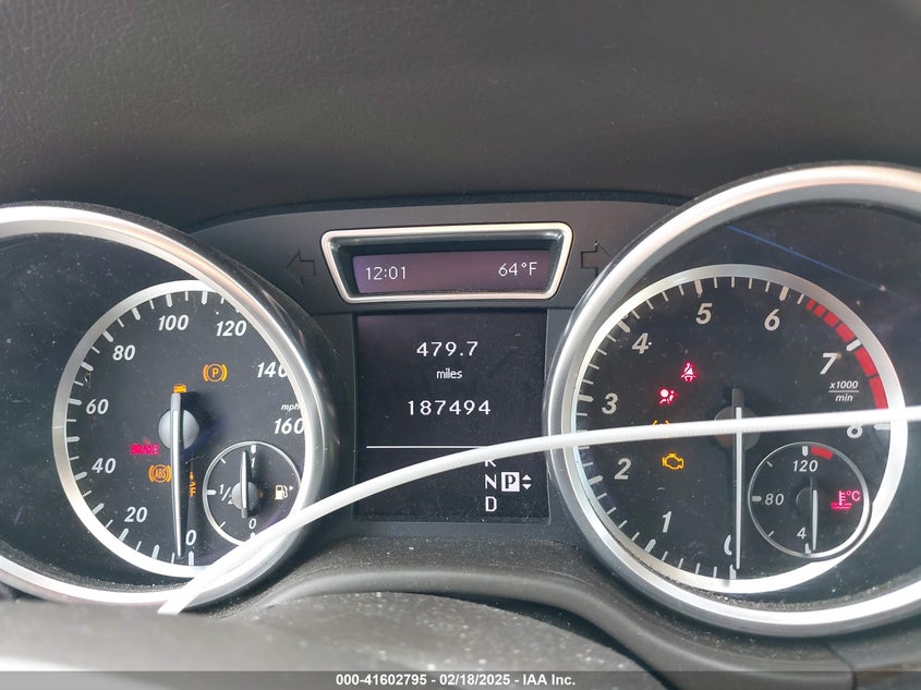 2012 Mercedes-Benz Ml 350 4Matic VIN: 4JGDA5HB6CA055919 Lot: 41602795