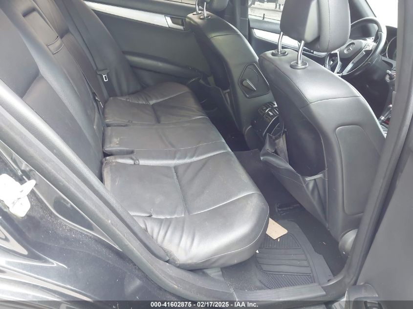 2012 Mercedes-Benz C 250 Luxury/Sport VIN: WDDGF4HB5CR239592 Lot: 41602875