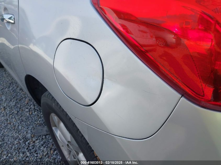 2009 Nissan Murano S VIN: JN8AZ18U99W104427 Lot: 41603013