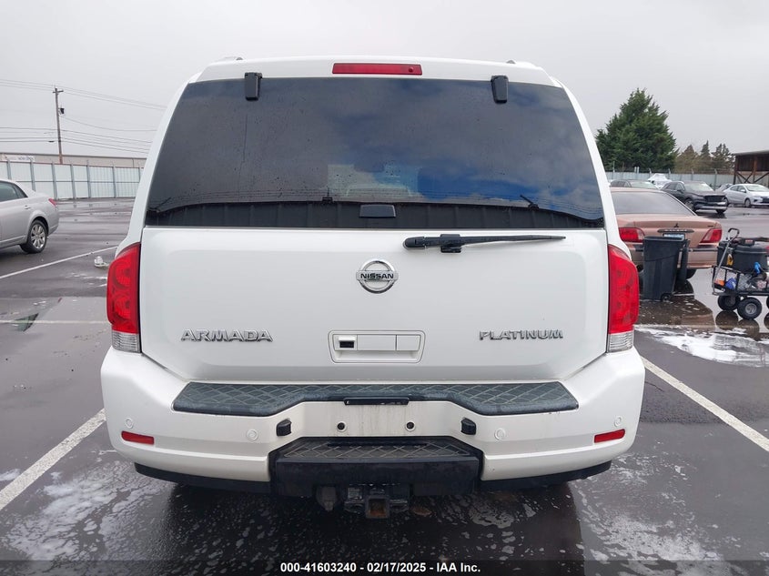 2011 Nissan Armada Platinum VIN: 5N1AA0NF9BN621611 Lot: 41603240