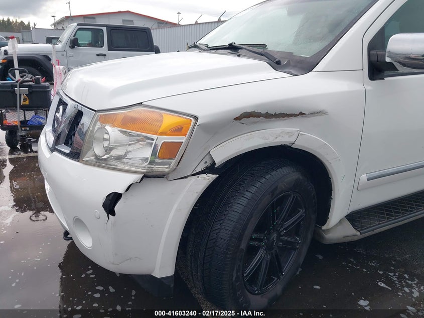 2011 Nissan Armada Platinum VIN: 5N1AA0NF9BN621611 Lot: 41603240