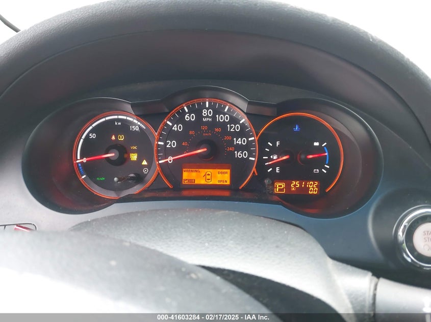 2008 NISSAN ALTIMA HYBRID VIN: 1N4CL21E68C251924