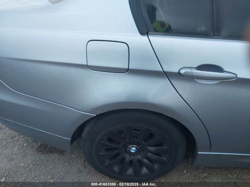 2009 BMW 328I VIN: WBAPH77519NM47340 Lot: 41603388