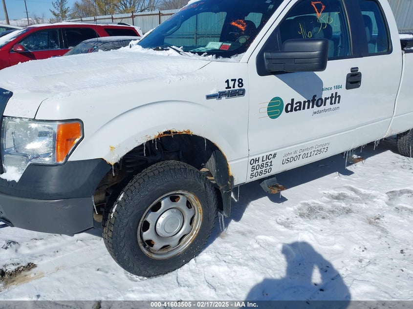 2011 FORD F-150 VIN: 1FTFX1EF5BKD79951