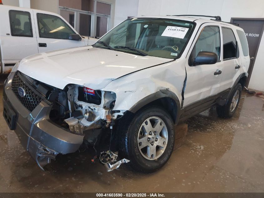 2005 Ford Escape Xlt VIN: 1FMCU931X5KB03170 Lot: 41603590