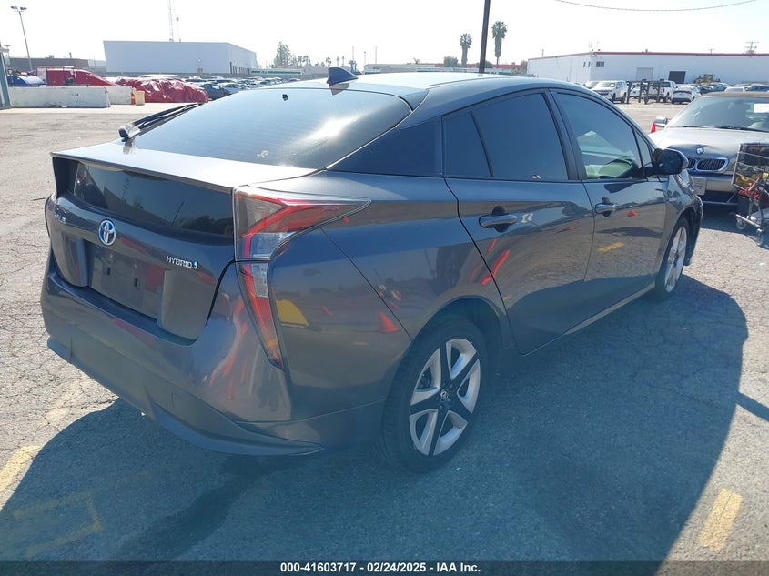 2016 TOYOTA PRIUS VIN: JTDKARFU7G3000798