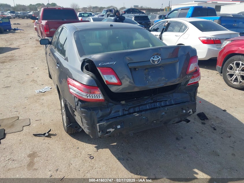 2011 TOYOTA CAMRY VIN: 4T1BF3EK5BU652705