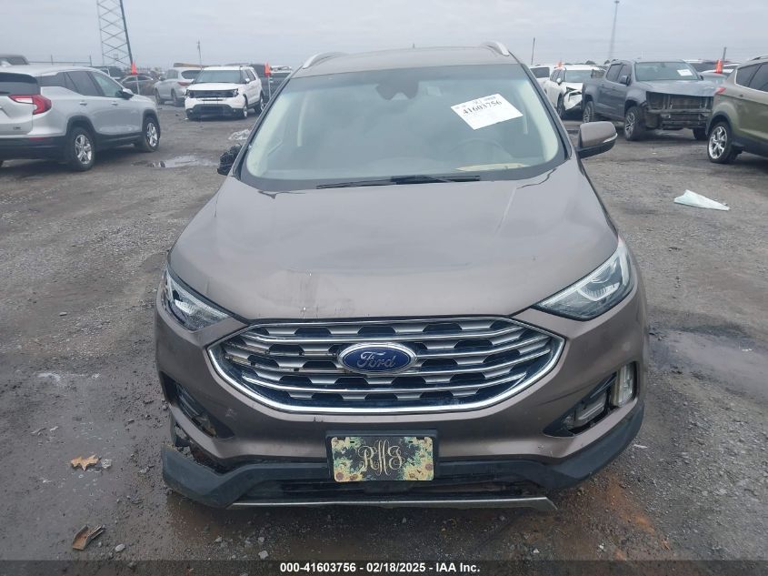 2019 Ford Edge Sel VIN: 2FMPK3J9XKBC57705 Lot: 41603756