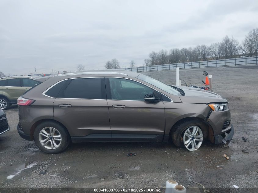 2019 Ford Edge Sel VIN: 2FMPK3J9XKBC57705 Lot: 41603756