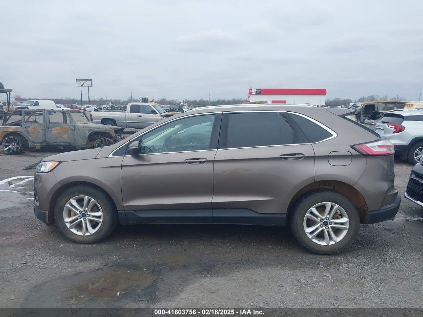 2019 Ford Edge Sel VIN: 2FMPK3J9XKBC57705 Lot: 41603756