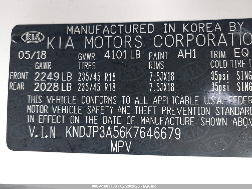 2019 KIA SOUL + - KNDJP3A56K7646679