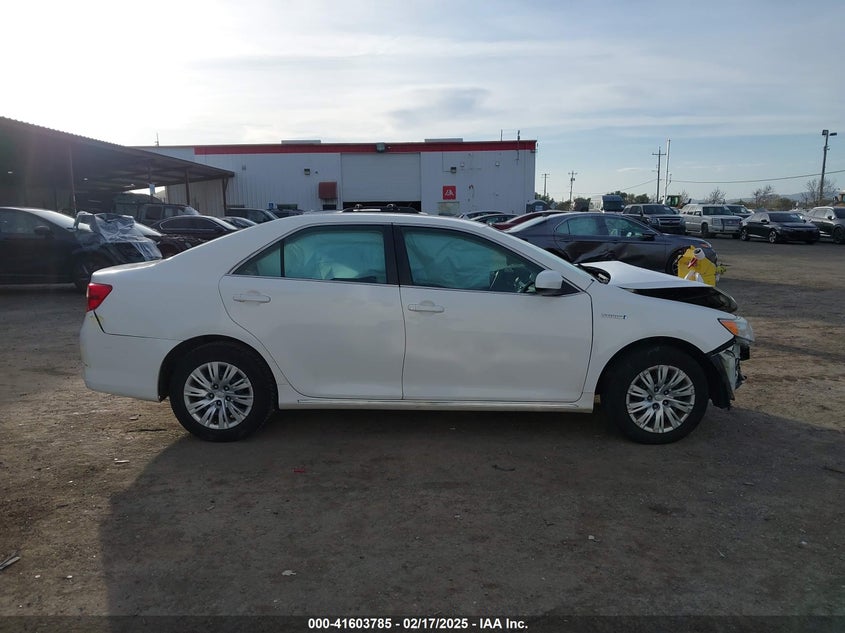 2014 TOYOTA CAMRY HYBRID VIN: 4T1BD1FKXEU132190