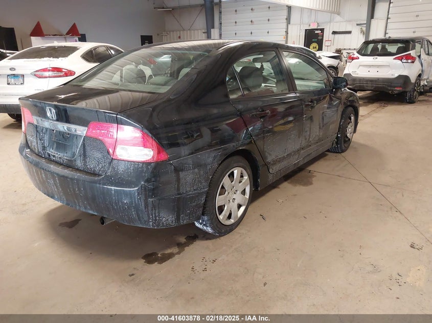 2010 HONDA CIVIC VIN: 19XFA1F54AE087376