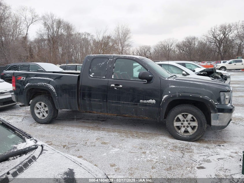 2009 GMC SIERRA 1500 VIN: 1GTEK29099Z296837