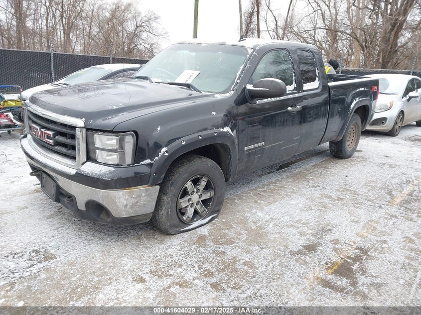 2009 GMC SIERRA 1500 VIN: 1GTEK29099Z296837