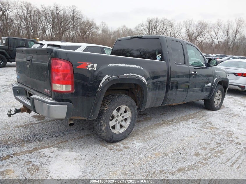2009 GMC SIERRA 1500 VIN: 1GTEK29099Z296837
