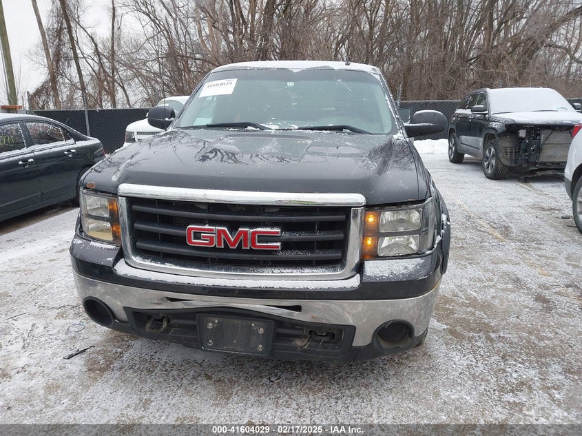 2009 GMC SIERRA 1500 VIN: 1GTEK29099Z296837