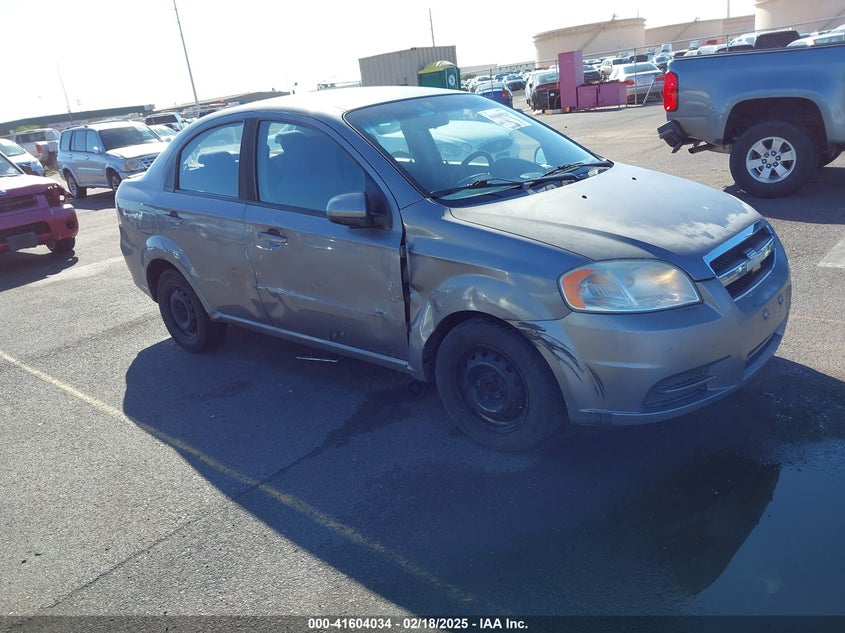 2010 CHEVROLET AVEO VIN: KL1TD5DE9AB109462