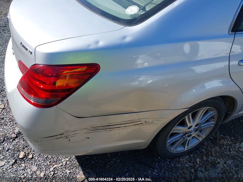 2008 TOYOTA AVALON VIN: 4T1BK36B98U257252